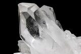 Clear Quartz Crystal Cluster - Brazil #237845-1